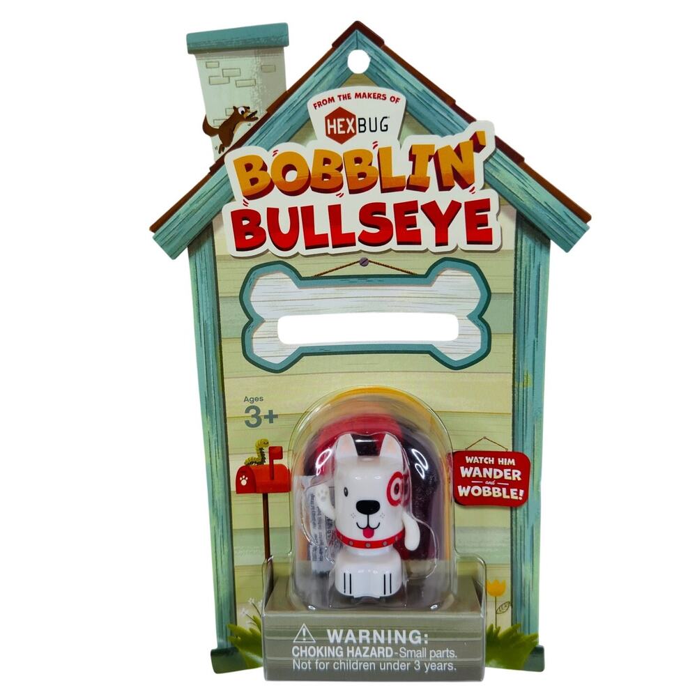 5 for $25|‎ Target Spot Dog Gift Card Unused with Bobblin' Bullseye Hexbug New